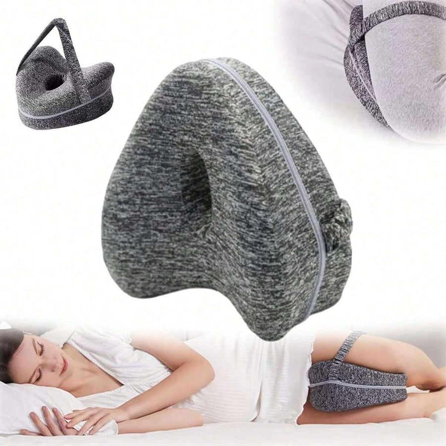 Alignment Pillows For Side Sleepers, 2025 New Revoget Hip Alignment Pillow, Relieve Hip Pain & Sciatica, With Adjustable Strap